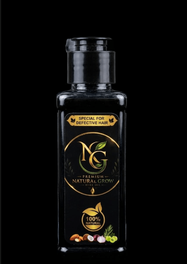Natural Grow Premium Hair Oil — 100ml, 100% herbal, chemical free